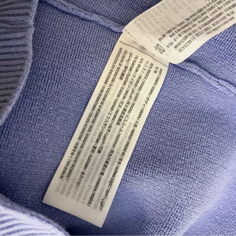 Abercrombie & Fitch Ribbed Square Neck Top - Picture 7 of 7